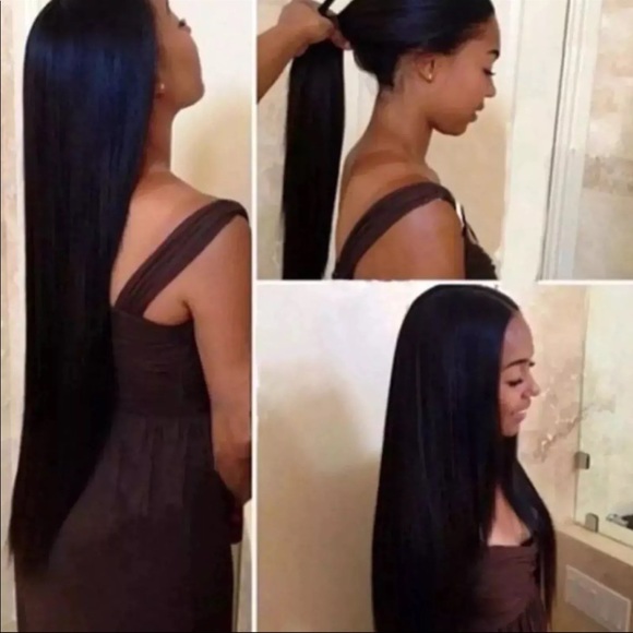 Long Straight Lace Front Wig - Picture 4 of 8